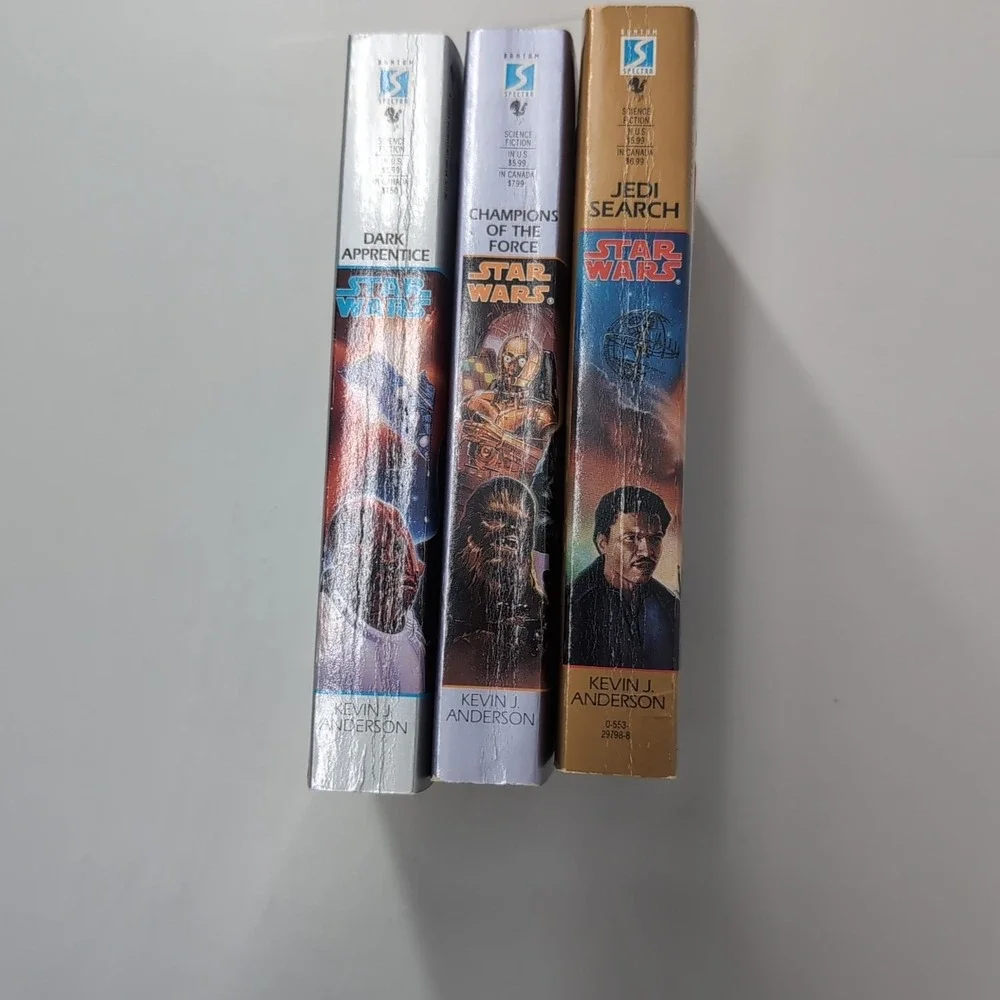 Star Wars Jedi Academy Trilogy Kevin J Anderson 3 Book Set Paperbacks 1994